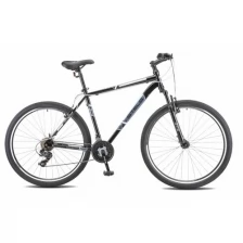 Велосипед "STELS Navigator-700 V 27,5" -21" -22г. F020 (черный-белый)