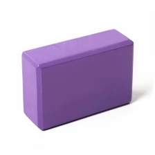 Блок для йоги LITE WEIGHTS 5496LW, фиолетовый